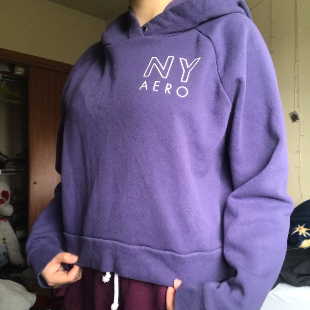 Purple sweater
